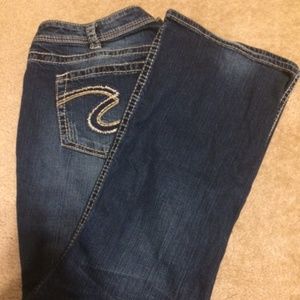 Women’s Silver FRANCES18” BootCut Jeans Plus Sz 22